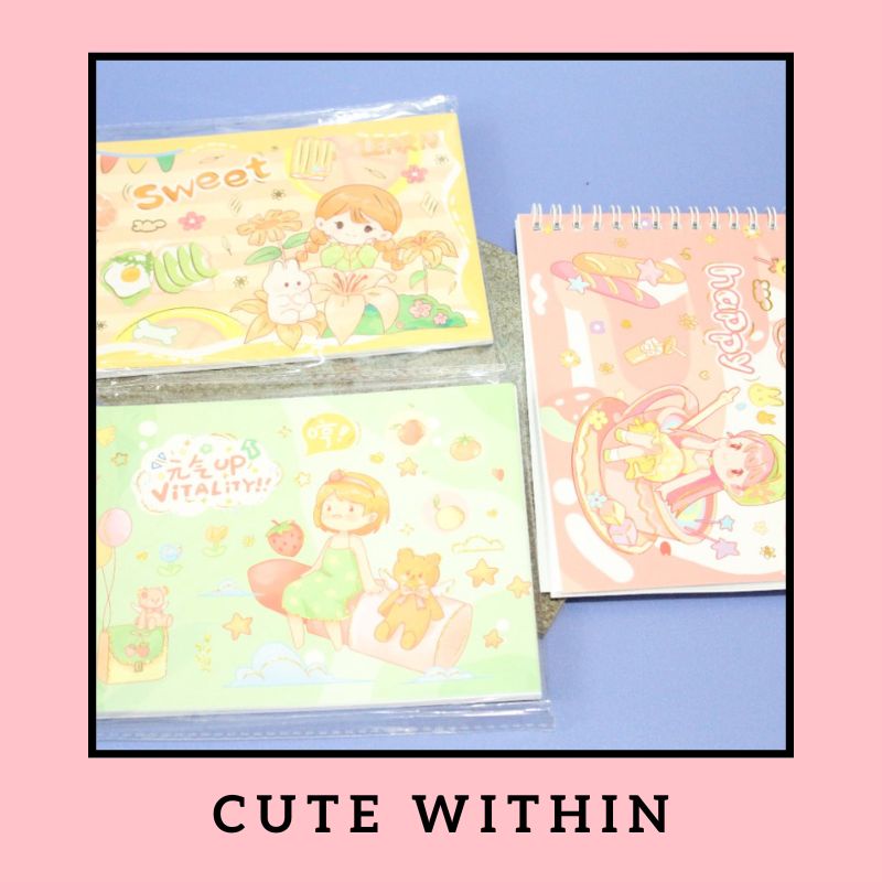 

Buku sticker senmu sweetheart spiral - WARNA RANDOM - stiker tempel label hadiah lucu anak sovenir hiasan alat tulis impor bagus unik