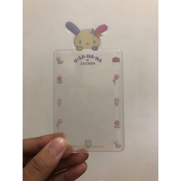 (READY STOCK) Jaemin Photocard Sleeve Sanrio Usahana NCT DREAM