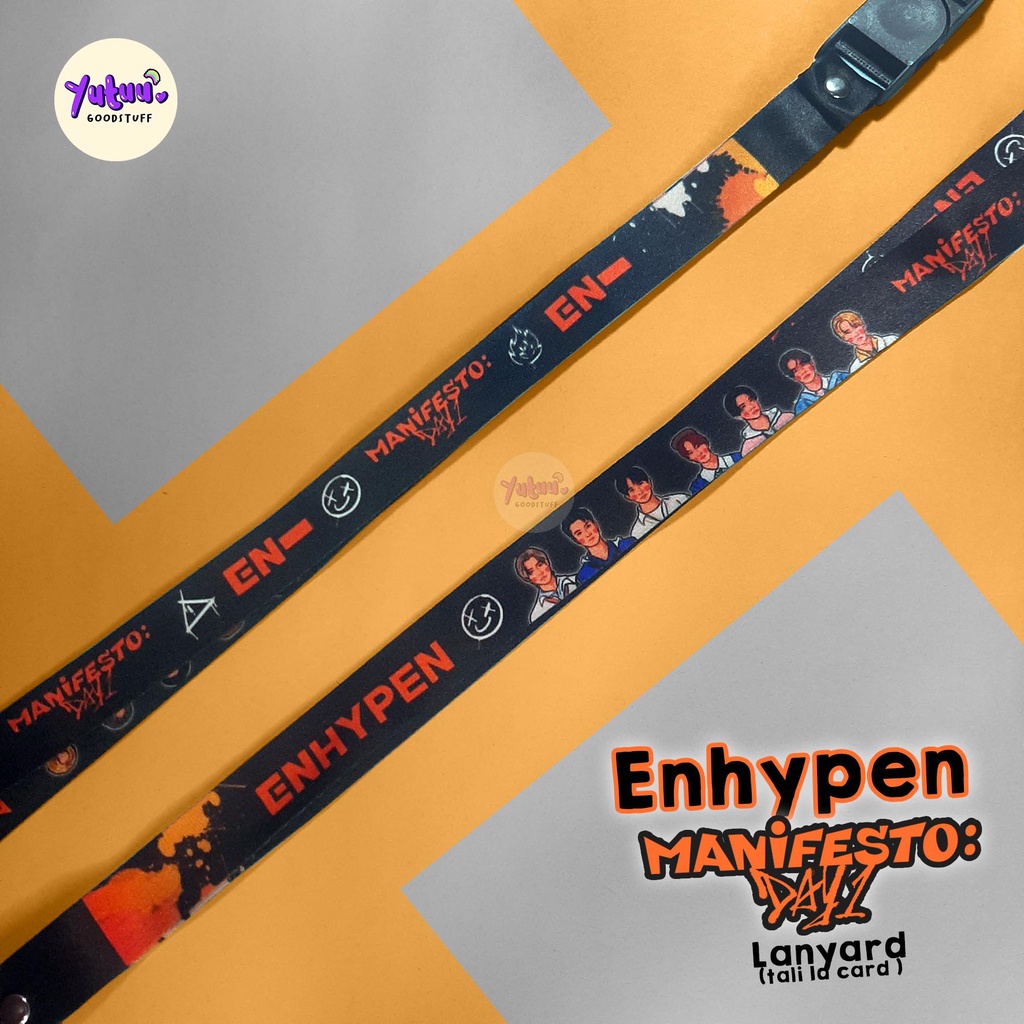 ENHYPEN TALI LANYARD / Tali Lanyard  / Tali ID Card ENHYPEN Manifesto