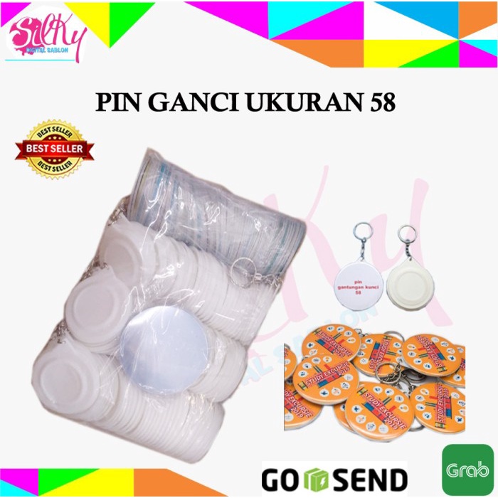 Bahan Pin Gantungan Kunci 58