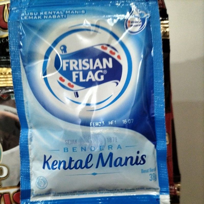 

PAHE susu kental manis Frisian flag KENTAL MANIS ISI 6PCS