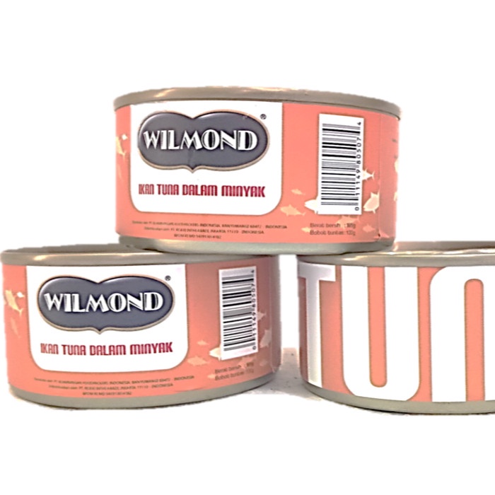 

Ikan Kaleng Wilmond Tuna 185Gr X 3 Kaleng Paket Ekonomis