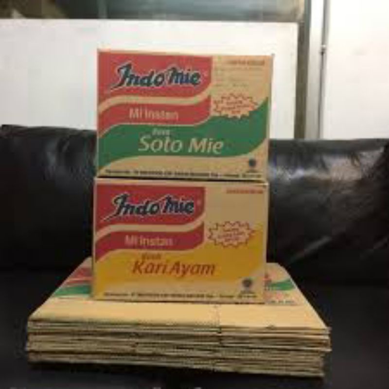 

Kardus bekas Indomie ukuran 34x20x24cm