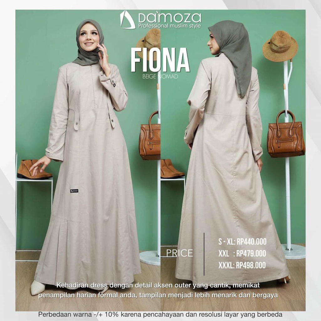 NEW ARRIVAL || GAMIS DAMOZA FIONA | GAMIS DEWASA || DAMOZA