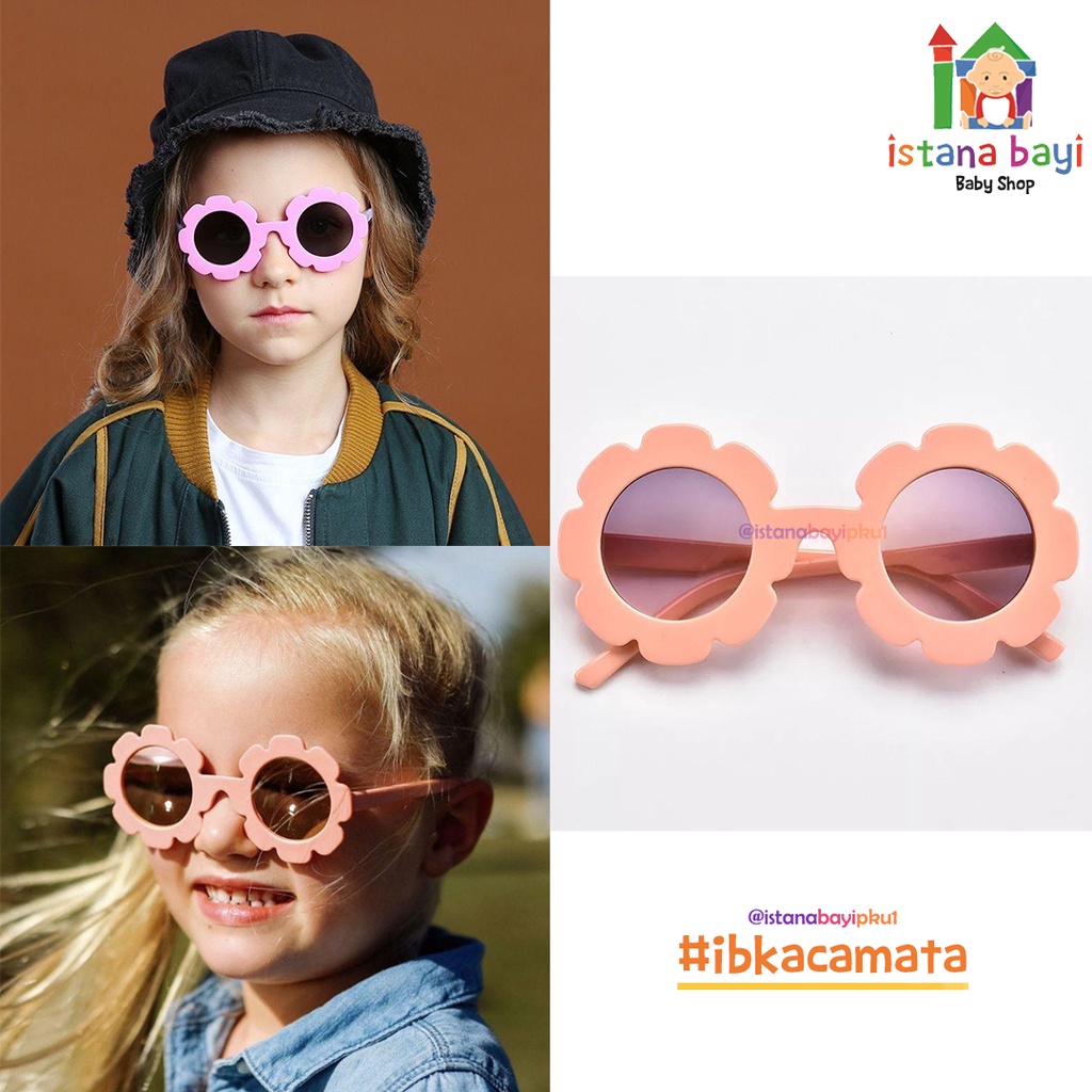 Kacamata anak/Kacamata Vintage 1-7 tahun kacamata anak model korea keninian