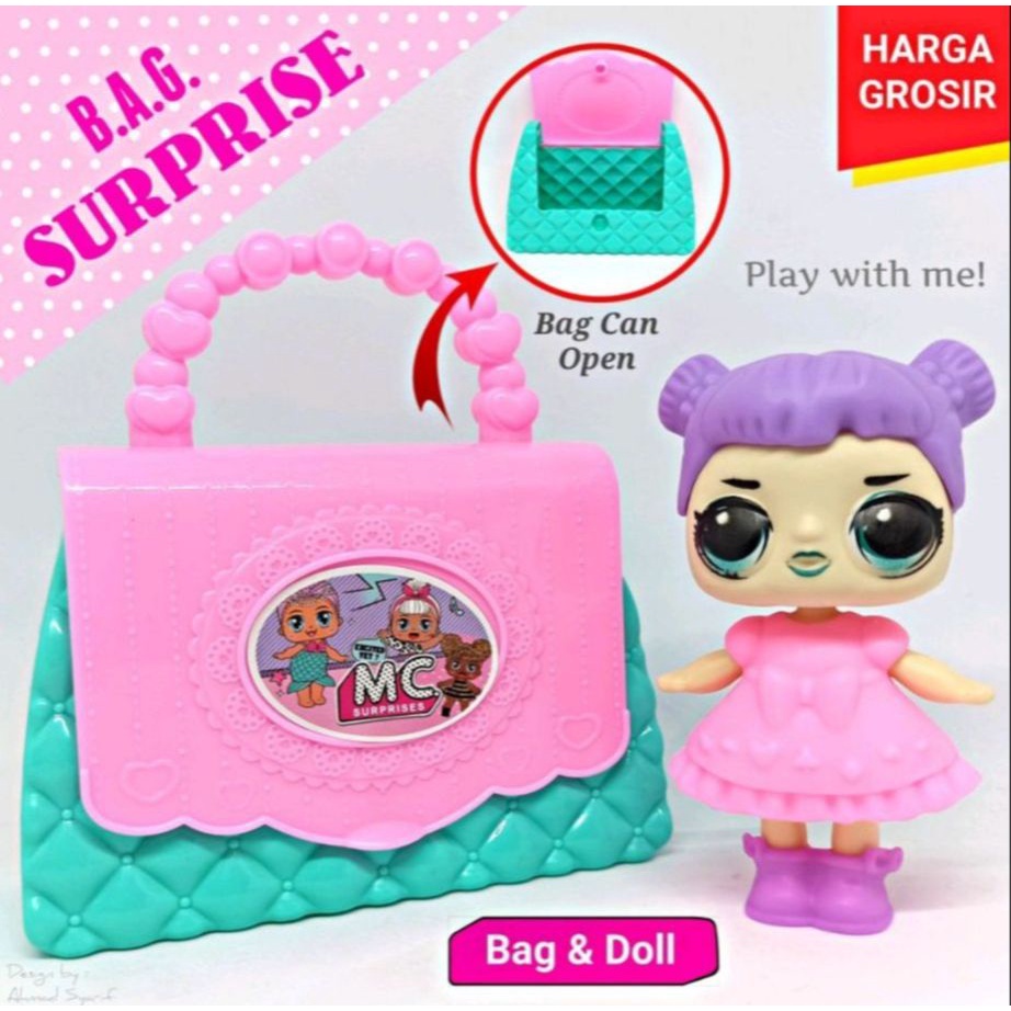 COD MAINAN TAS DAN BONEKA LOL - BAG SURPRISE