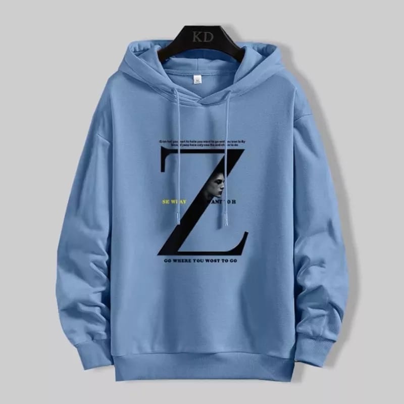 Sweater Pria Grosir Berkualitas -  Z Anime Letter Sweater