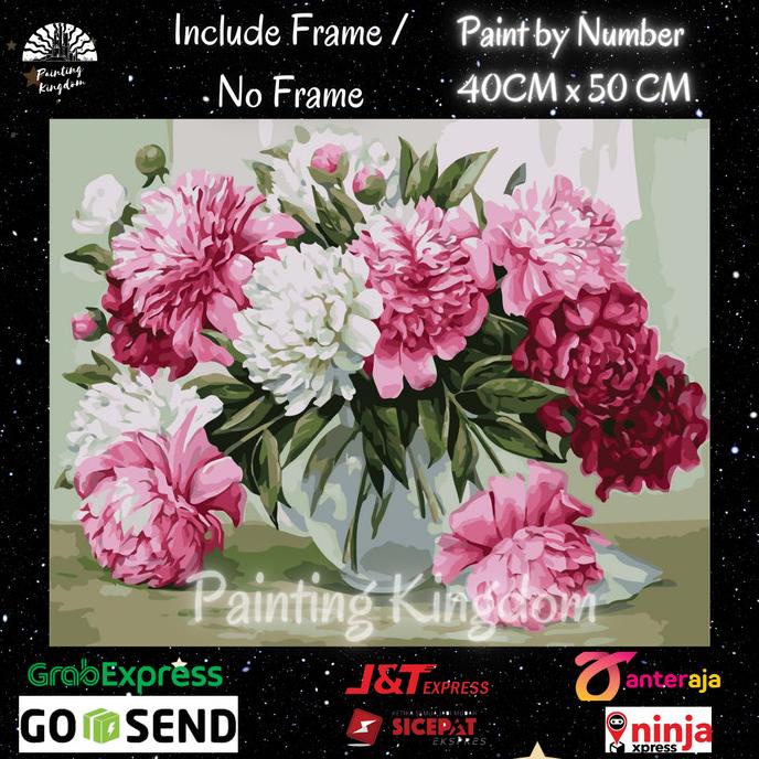 

Paint by Number Bunga Krisan dalam Vas Lukisan DIY Non COD