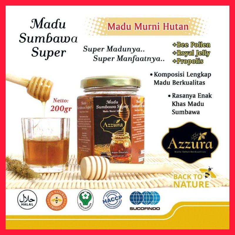 

Madu Sumbawa Super 400gr - Madu Azzura Original