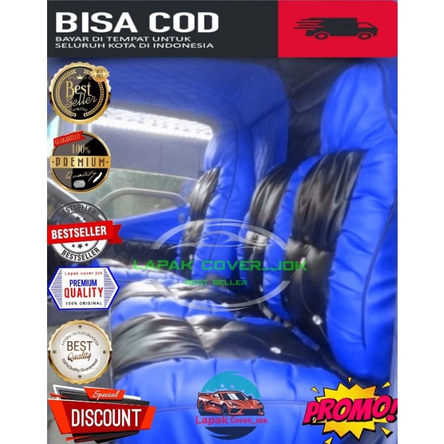 sarung jok truk hino dutro model sofa kancing karistal,variasi sarung jok mobil truk hino dutro,saru