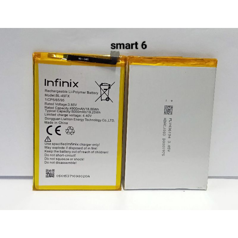Baterai Battery Batre Infinix Smart 6