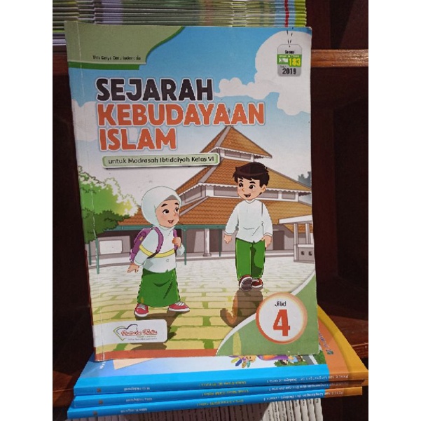 BUKU BEKAS SEJARAH KEBUDAYAAN ISLAM KELAS 4 MI PUSTAKA MULIA KURIKULUM 2013 KMA 2019