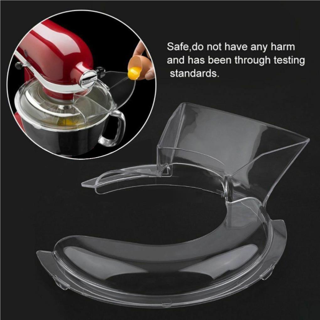 Pouring Shield Mixer Splash Guard Kokoh Aman Stand Mixers Sparepart Tahan Air Reusable Anti-splattering Splash Shields Untuk