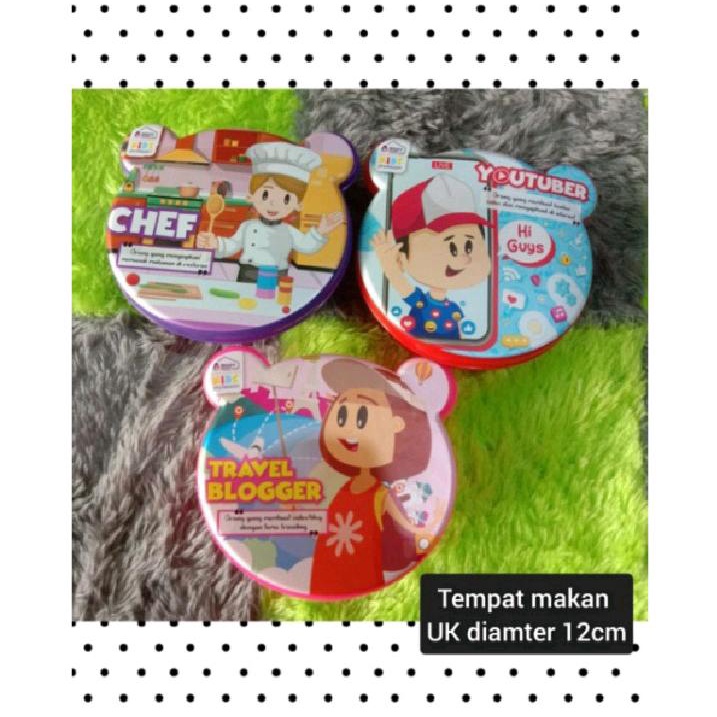 Kotak Makan Bentuk Kepala Panda Lunch Box  Kotak Box Roti Sandwich Ukuran MIni Kotak Bekal Anak Mini Kotak Makan Bento Karakter