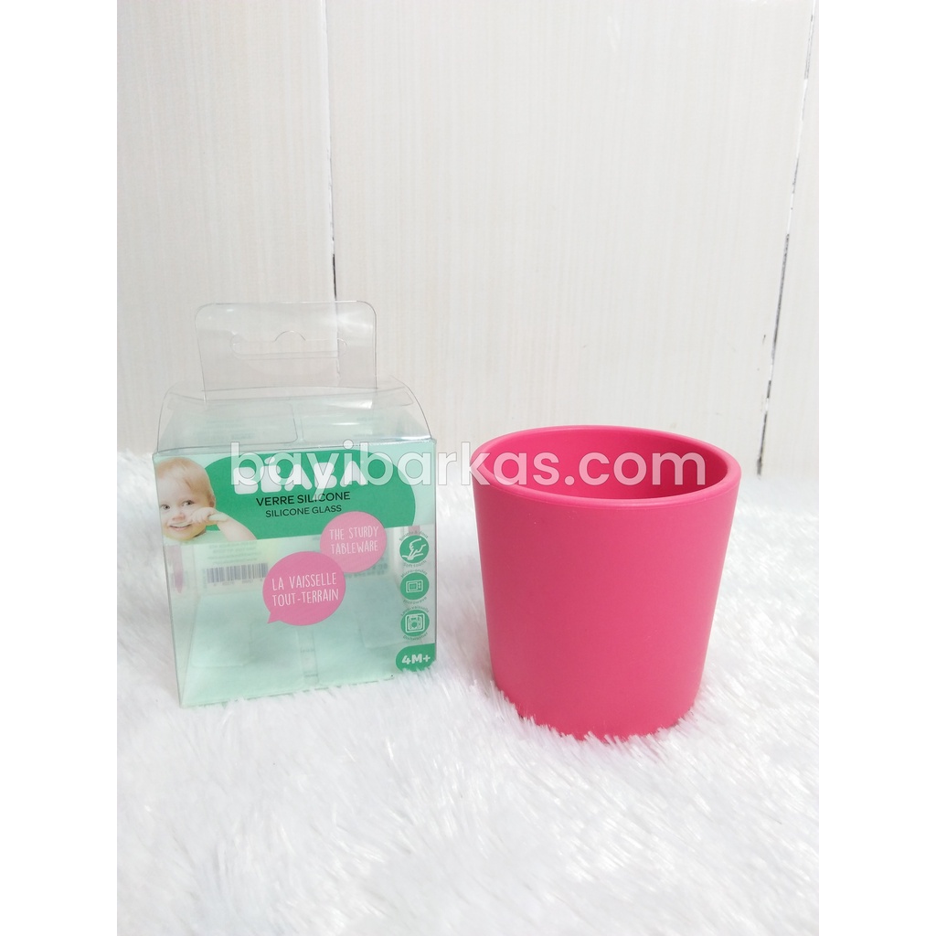 BEABA Cangkir Minum Bayi Silicone (PRELOVED)
