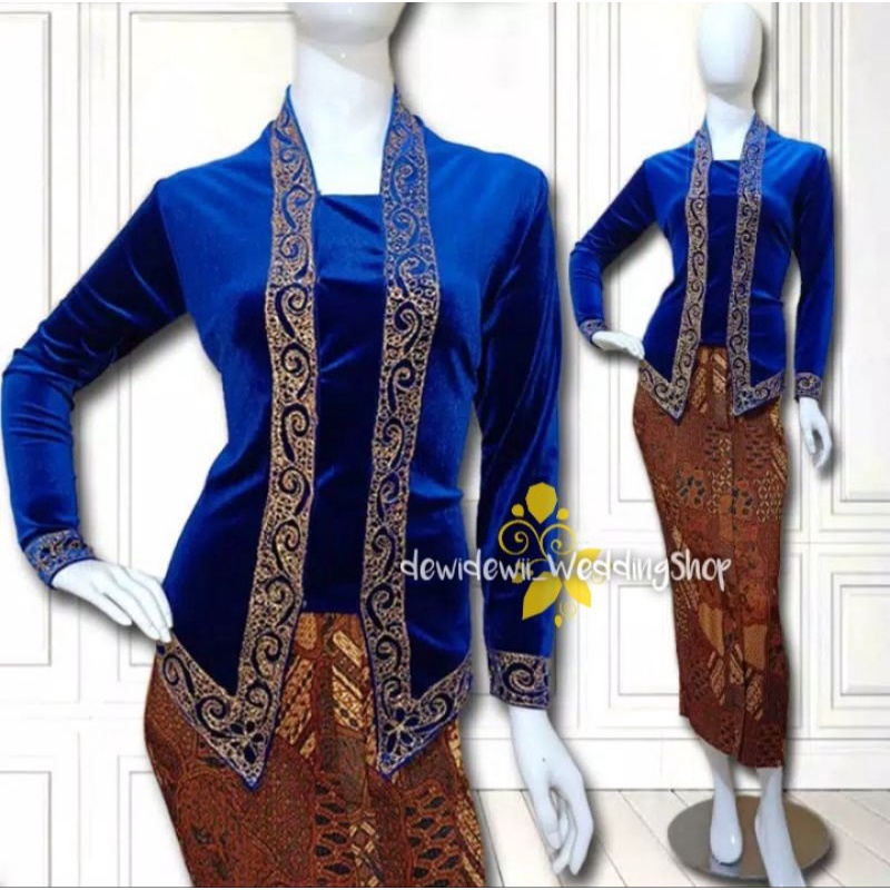 Kebaya Bordir Cantik / Warna Lengkap