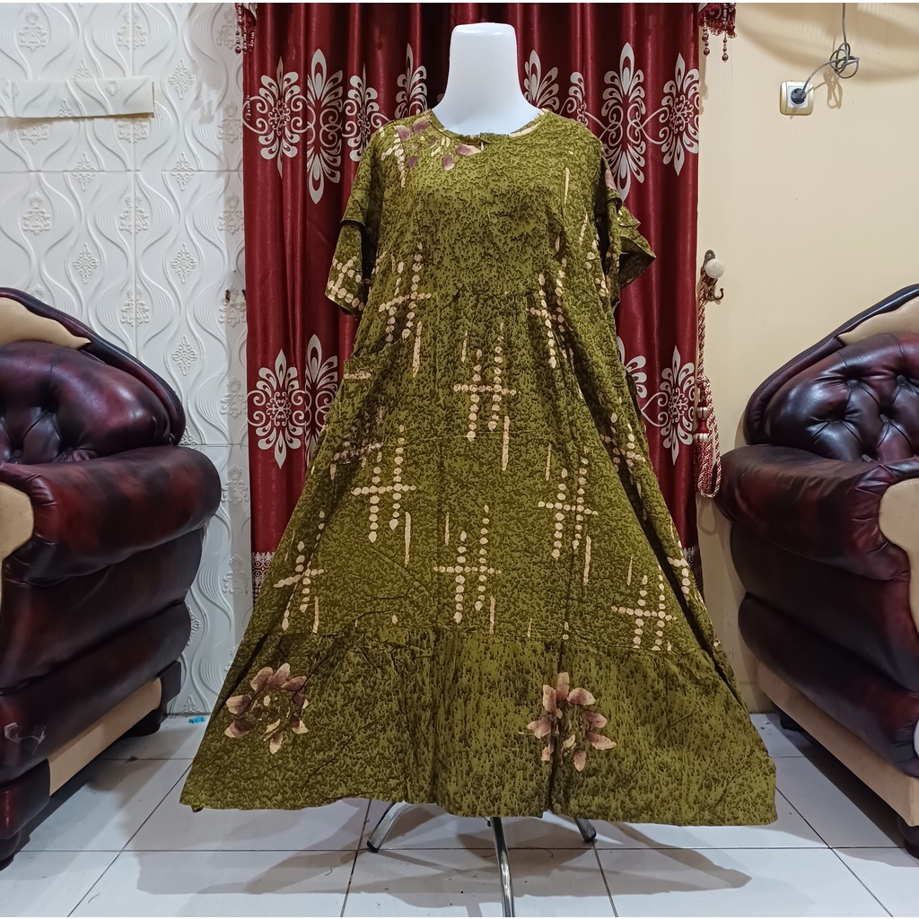 Daster Runa Batik Rubina Motif 009 / Daster Murah / Daster Batik / Daster Pekalongan