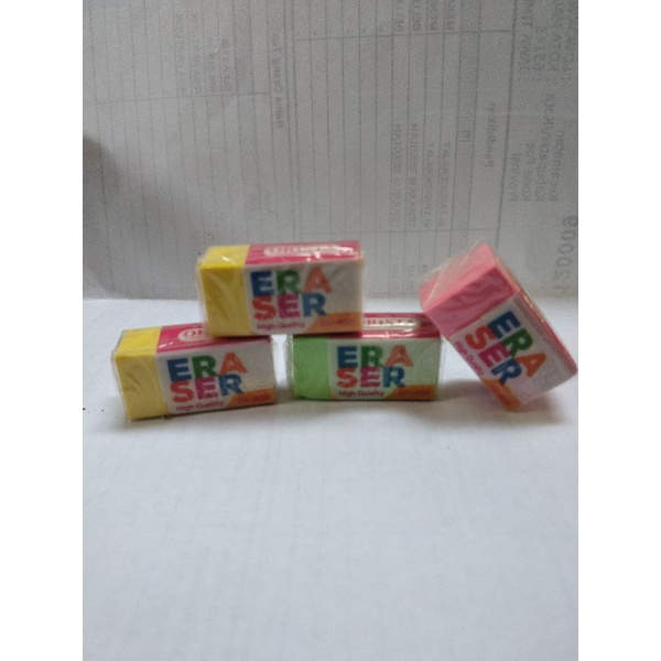 

penghapus karet warna