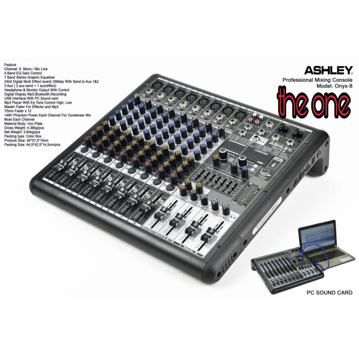 mixer ashley MDX 8 MDX8