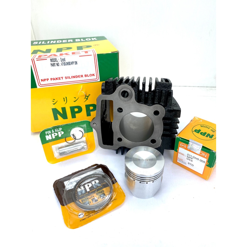 Blok Boring Seher SET GRAND HONDA WIN SUPRA X LAMA  NPP ORIGINAL