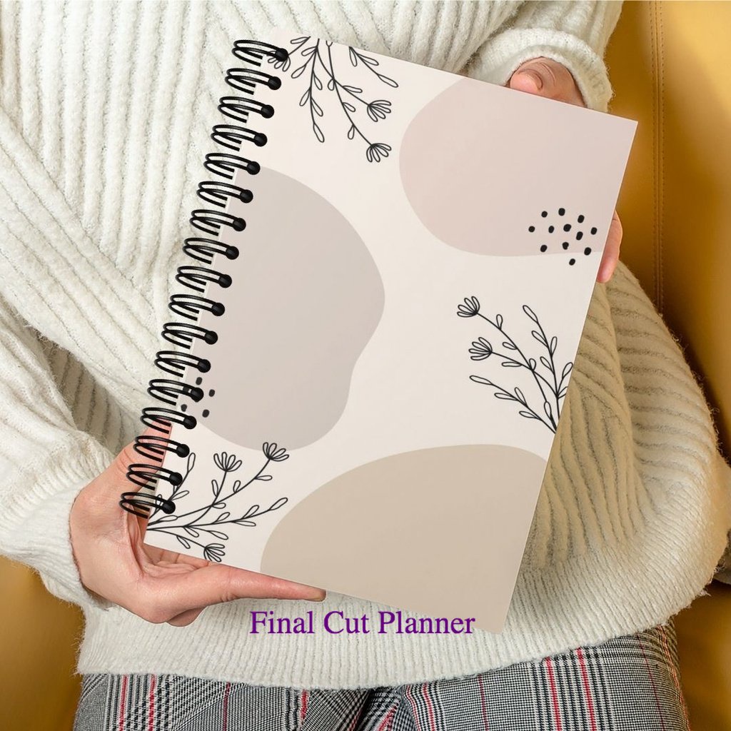 

Notebook Spiral A5 - Aesthetic Design By Monologprojects .