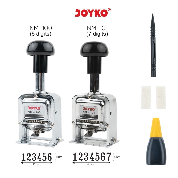 

Letter Mesin Penomor Otomatis Automatic Numbering Machine Joyko