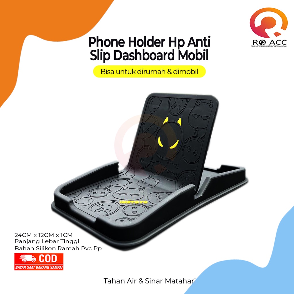 [RO ACC] SF-06 PHONE HOLDER HP ANTI SLIP DASHBOARD MOBIL / RUMAH WITH NUMBER