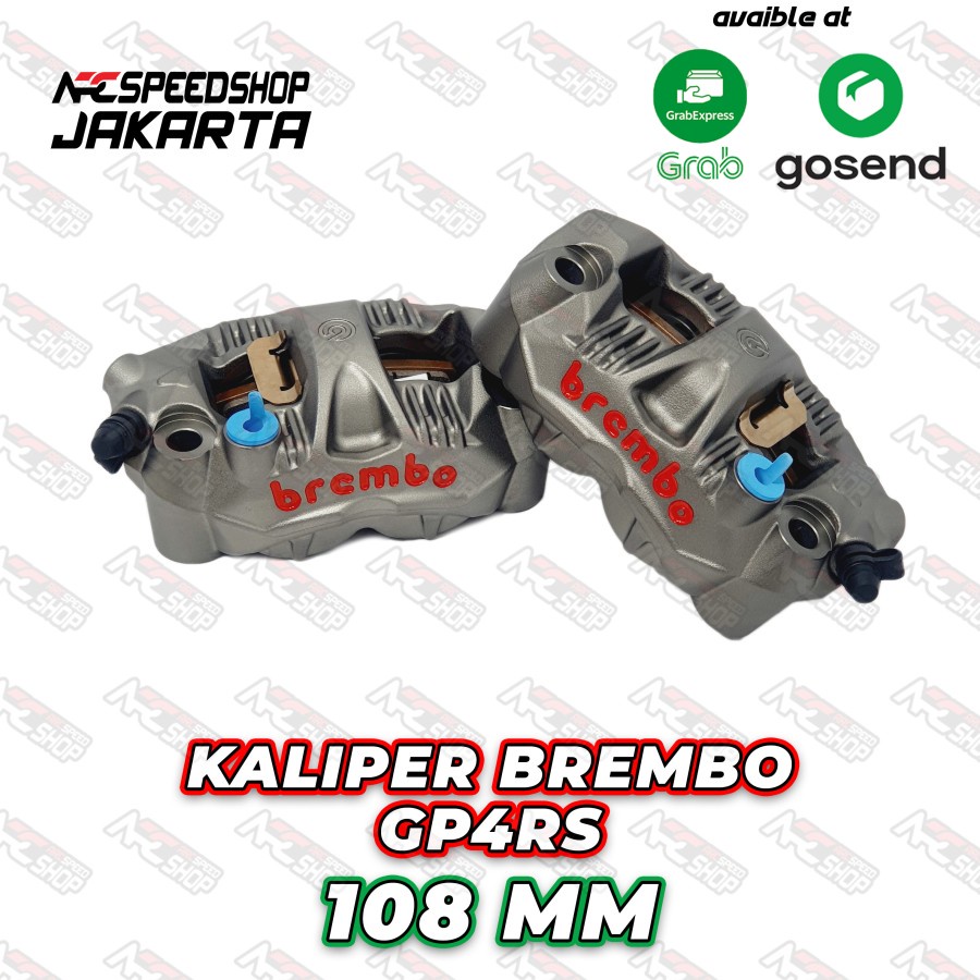 Brembo Kaliper Monoblok GP4RS Radial Kiri Kanan 108mm