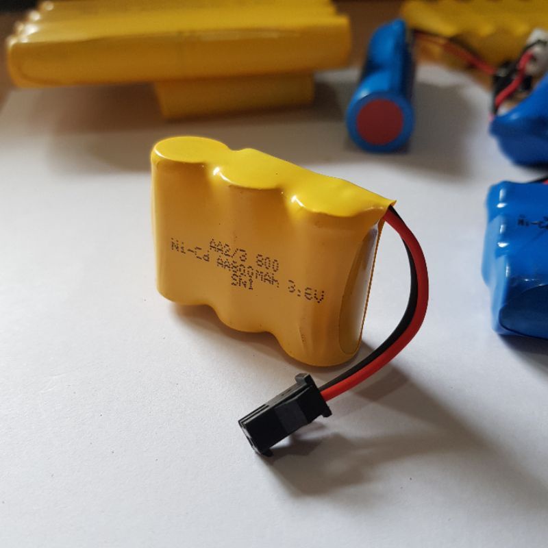 BATERAI MOBIL REMOT RC 800MAH 3.6V /BATERAI RC 3.6