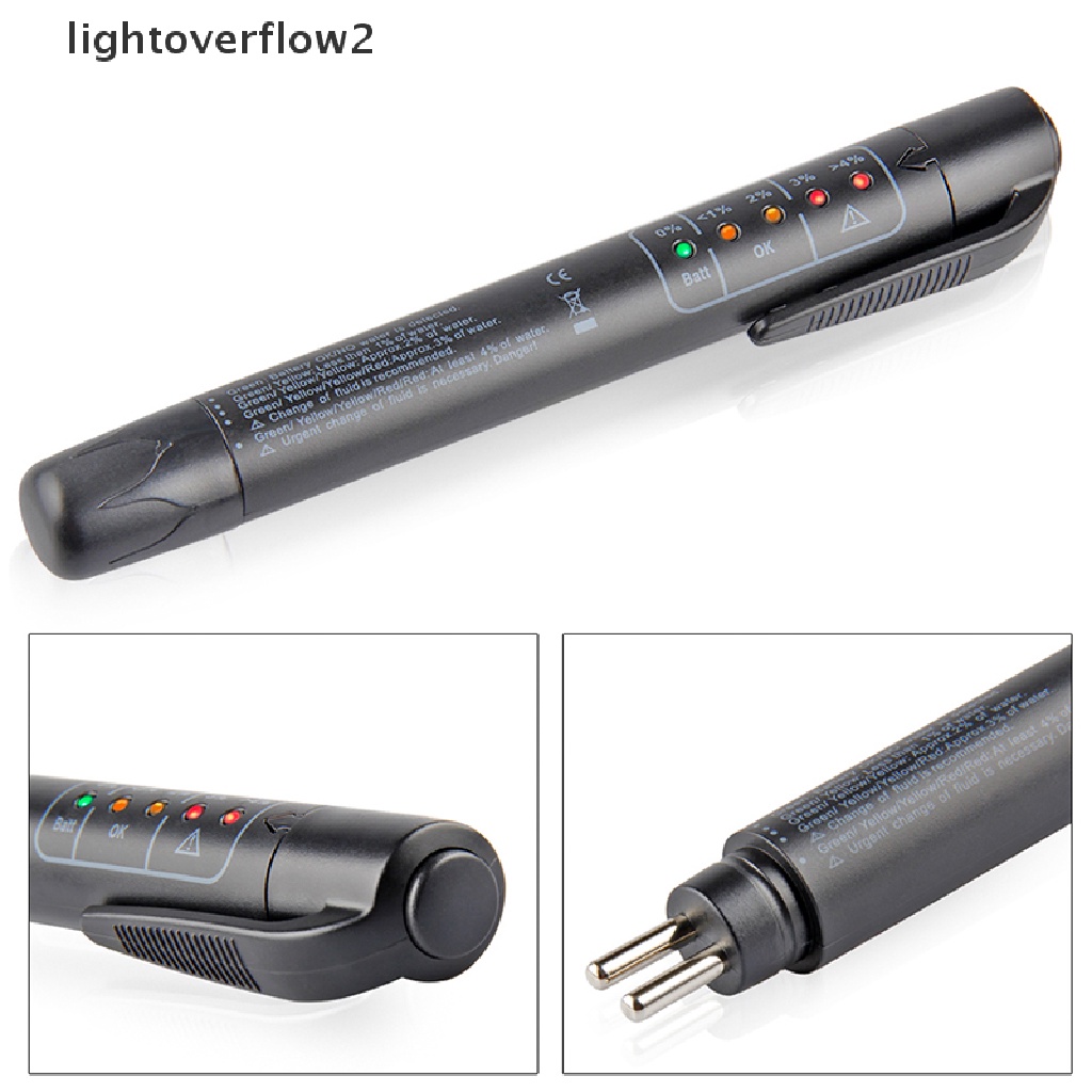 (lightoverflow2) Pena Tester Cairan Rem Mobil Digital (ID)