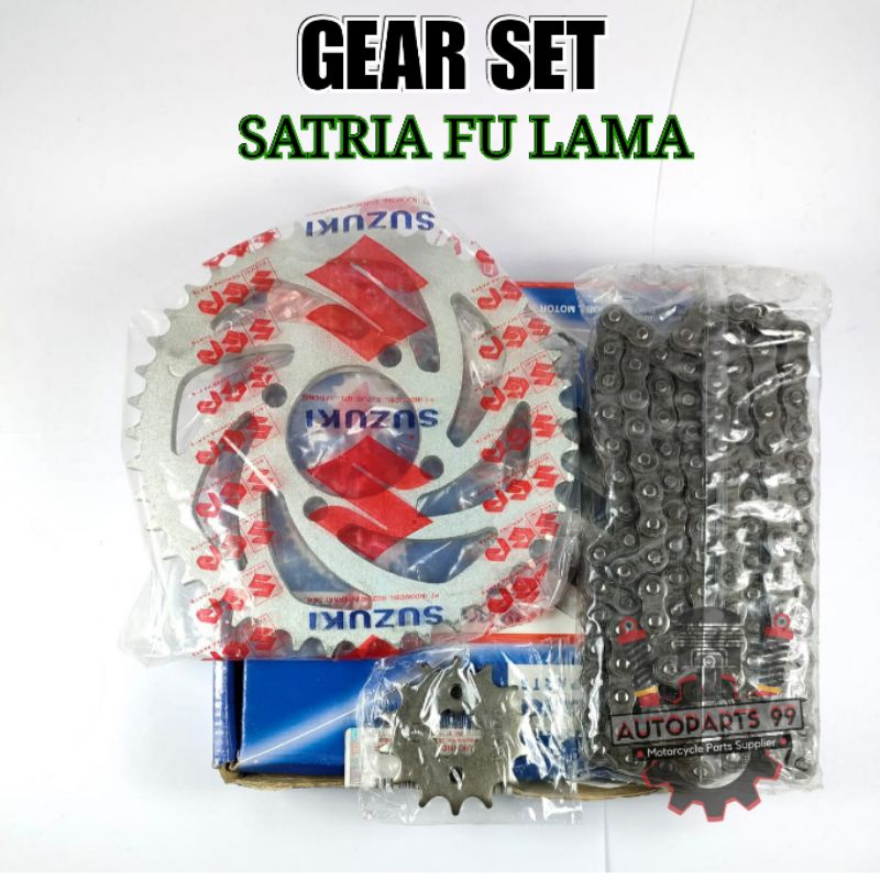 Gear Set Satria FU 150  Lama Kualitas Original Gear Set Suzuki Fu Old | Gir Set Satria Fu