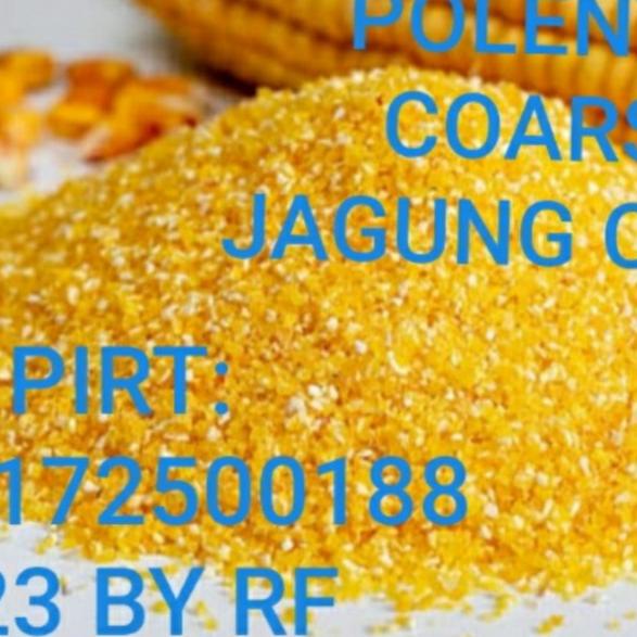 

[COD] Organic Polenta Coarse 500gram / Corn Meal / Tepung Jagung Kasar 500gr [COD]