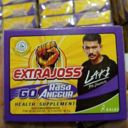 

Extra Joss anggur isi 6 sachet