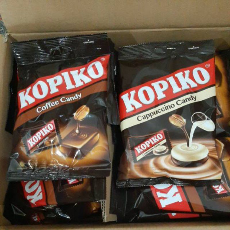 

Permen Kopiko coffe candy dan capuccino candy kemasan bag harga terjangkau