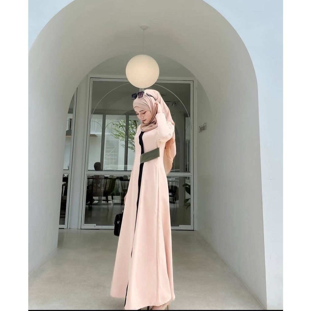 GF02 ~ BRENDA MAXI | baju gamis wanita | GAMIS terbaru 2022 | gamis polos premium | BAHAN SHAKILA HQ GAMIS BEST SELLER SIZE S M L XL