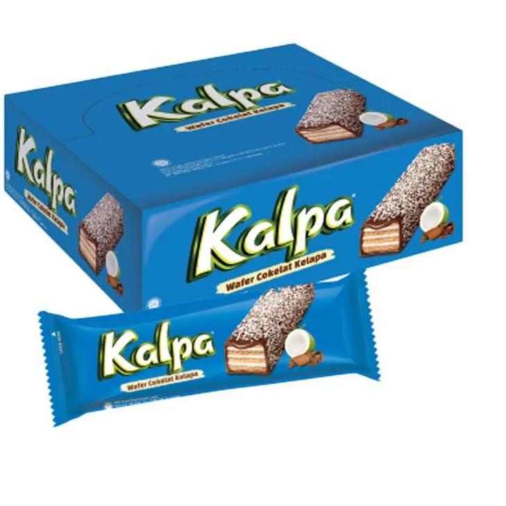 

4.4 SALE Kalpa Wafer Coklat Kelapa [24 g/ 12 pcs/ Box]