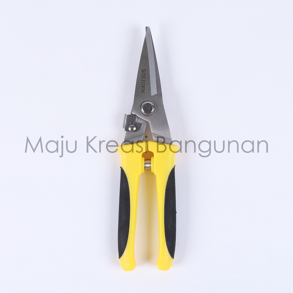 Gunting Baja Ringan Soligen Holo Dahan Batang Daun Tanaman Serbaguna SLM-02 SLM-08 SLM02 SLM08