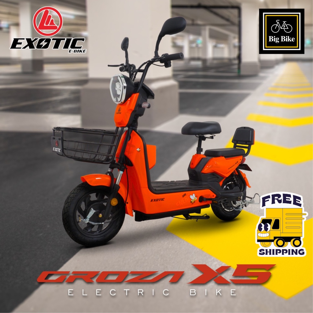 SEPEDA LISTRIK GROZA X5 GROZA X 5 PACIFIC EXOTIC