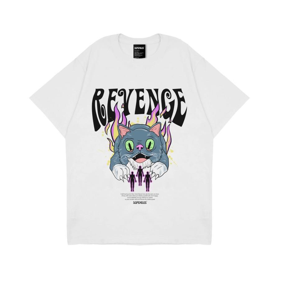 Paling Dicari REVENGE TEES WHITE -DOPEMILES