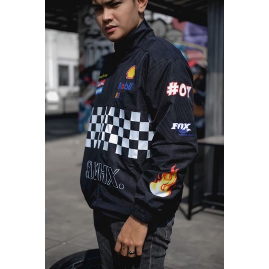 JAKET MOTOR - JAKET NASCAR - JAKET PARASUT PRIA - JAKET RACING