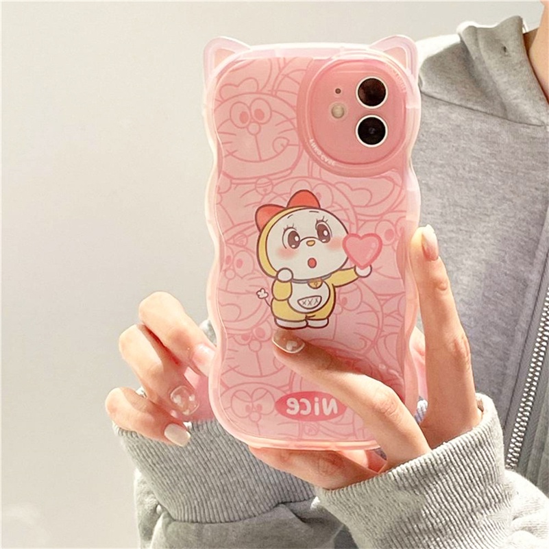 Soft Case Silikon Motif Kartun Kucing Untuk iPhone 14 13 12 11 Pro Max X Xr Xs Max 8 7 6 6s Plus SE