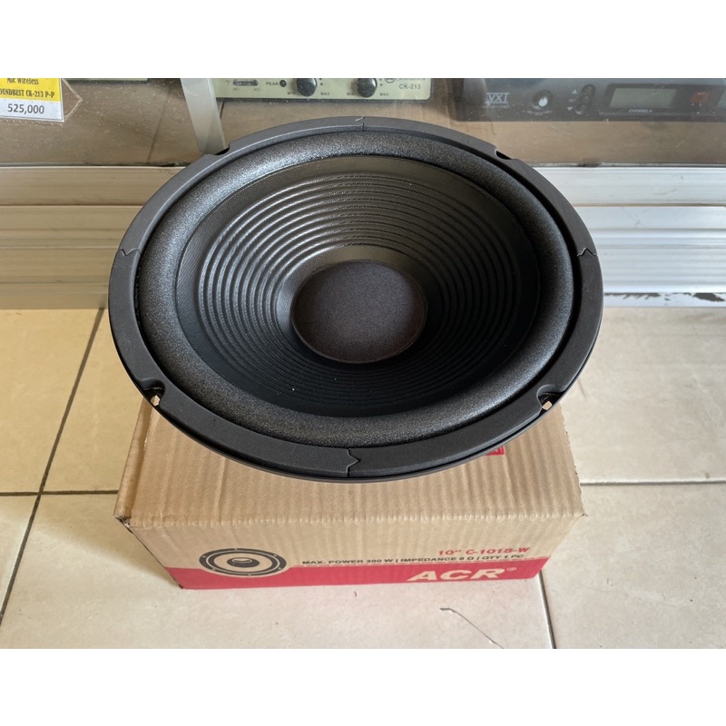 Speaker 10” 10 inch ACR 1018W Woofer Subwoofer 300watt BUKAN CANON CURVE