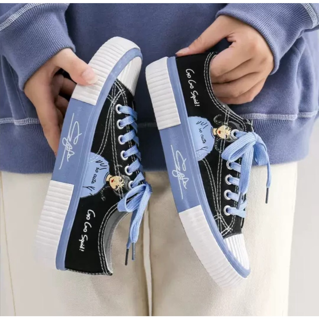 REIN SEPATU SNEAKERS WANITA AS177