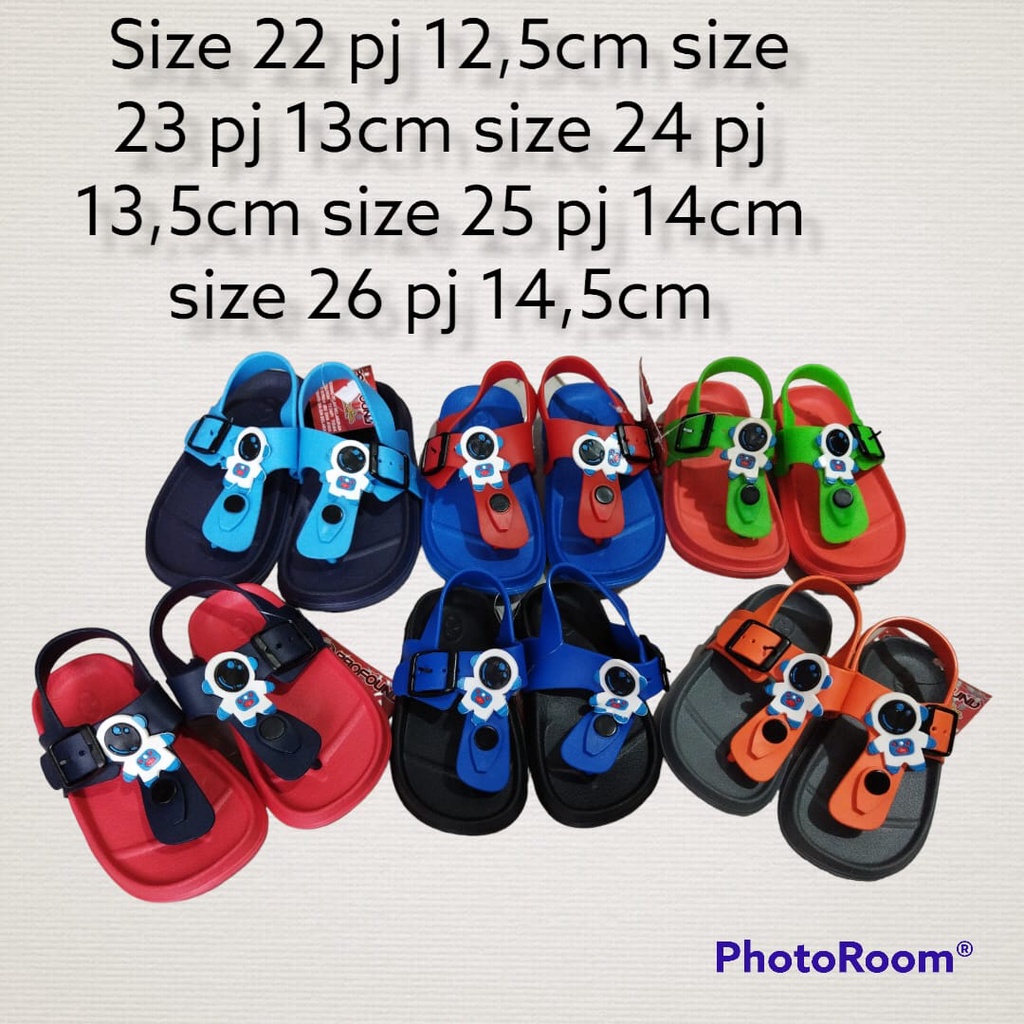 Sendal Japit Dulux Sandal Anak Boy Astronot, Buaya 20-25 213E-CW