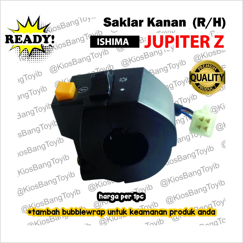 Saklar Holder Handle Switch Kanan Yamaha Jupiter Z (ISHIMA)