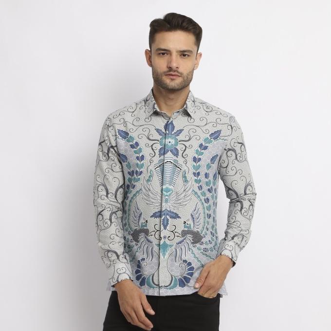 Maginot Kemeja Batik 3.0 Gyan-LS Lengan Panjang Pria