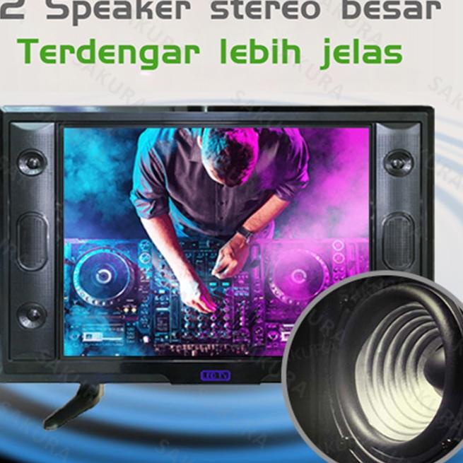 Termurah Weyon Sakura TV LED 25 inch HD Ready Televisi and digital TV(S25ZWIDE)