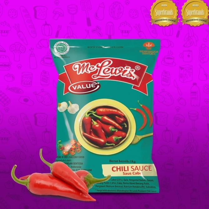 

Mc Lewis Chili Sauce Value - 1Kg