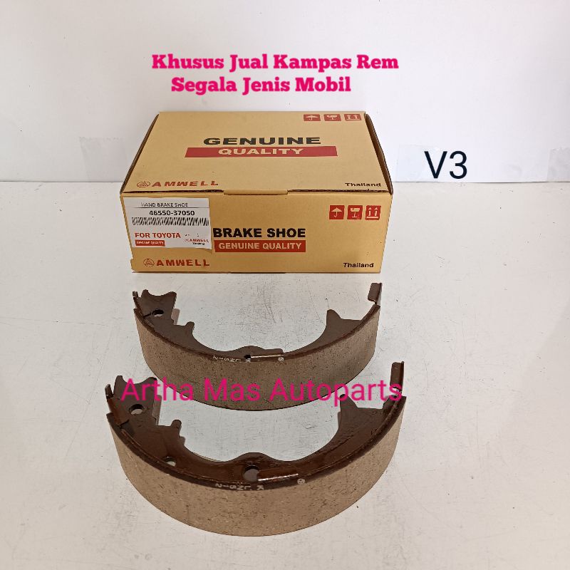KAMPAS REM TANGAN DUTRO 130HDX-POWER HAND BRAKE SHOE DUTRO 130HT NEW X POWER
