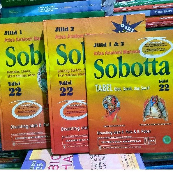 ATLAS ANATOMI MANUSIA SOBOTTA  EDISI 22JILID 1 & 2